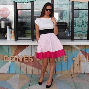 Kate Spade Fiorella Fit & Flare Dress